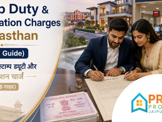 Stamp Duty and Registration Charges in Rajasthan: